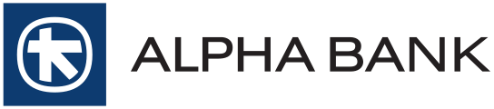 Alpha Bank — банк-партнёр Логотип банка Alpha Bank